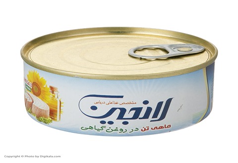 تصویر 3 از کنسرو تن ماهی لانجین با بافت لطیف بدون خردشدگی